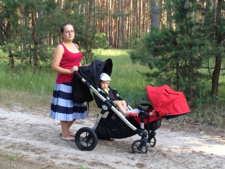 теперь и мы с baby jogger city select