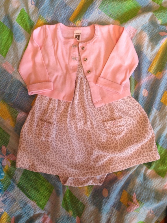 Carters платье + кардиган