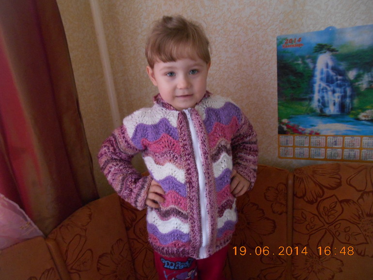 Из остатков пряжи