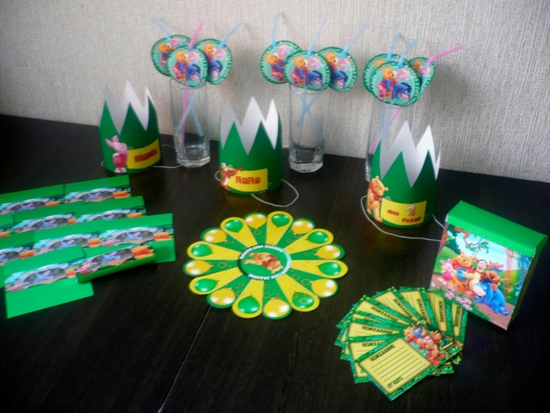 Насыщенный, красочный, яркий набор
