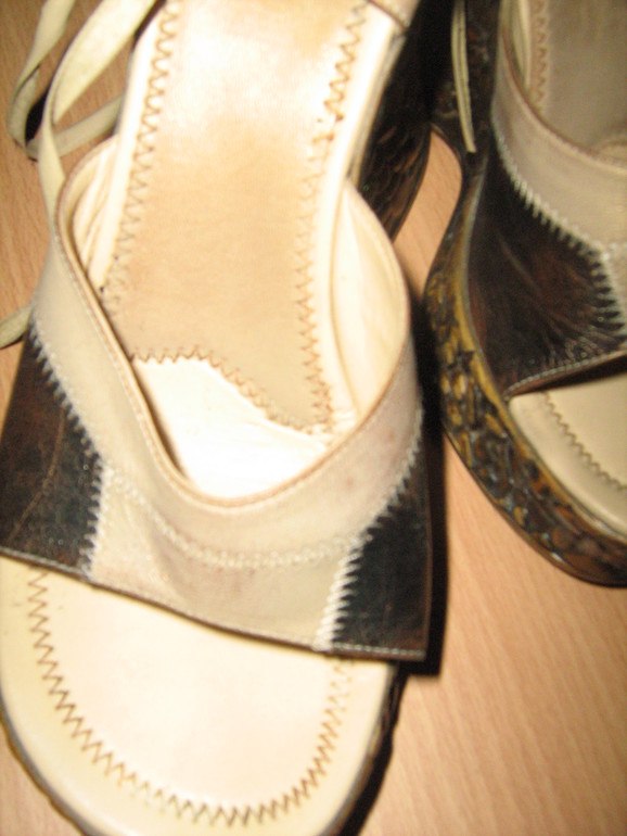 Стильные Босоножки Италия - нат. кожа, р. 37