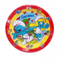 Атрибуты для праздника в стиле Смурфики