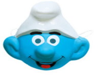 Атрибуты для праздника в стиле Смурфики