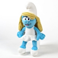 Атрибуты для праздника в стиле Смурфики