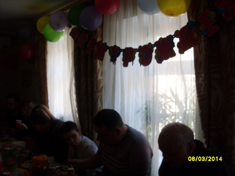 Вот и мы отметили годовасие Ксюнечки...