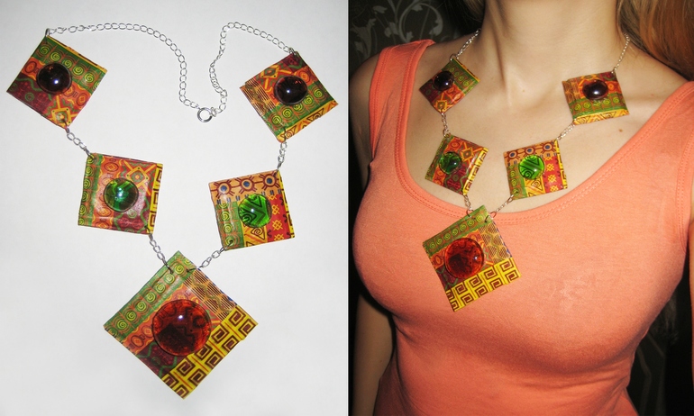 Украшение в этническом стиле. Мастер-класс