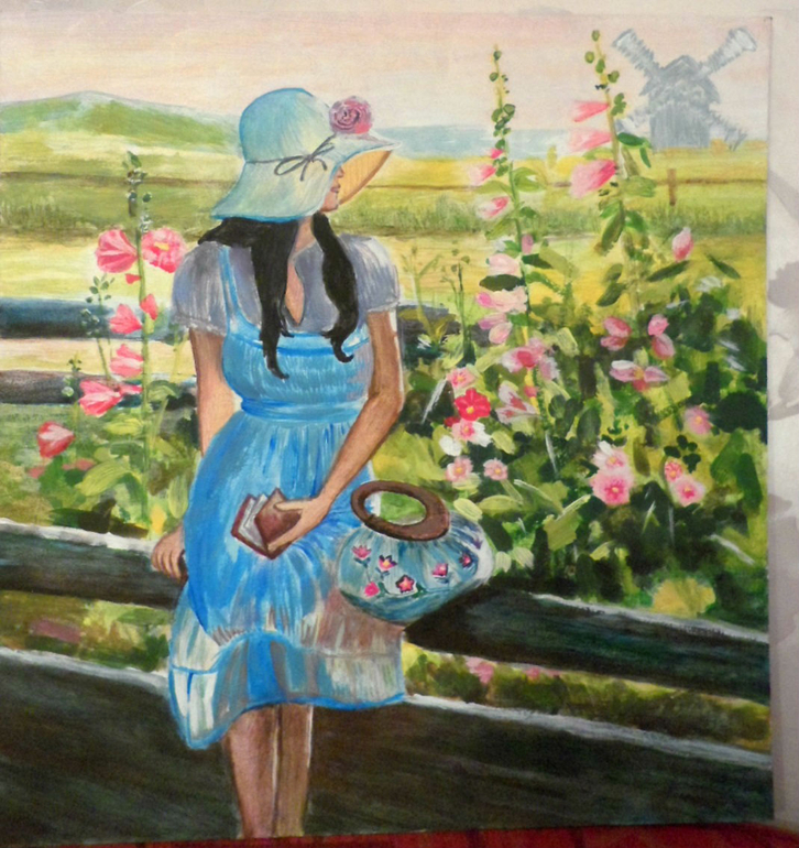 Наше творчество с пузожителем)