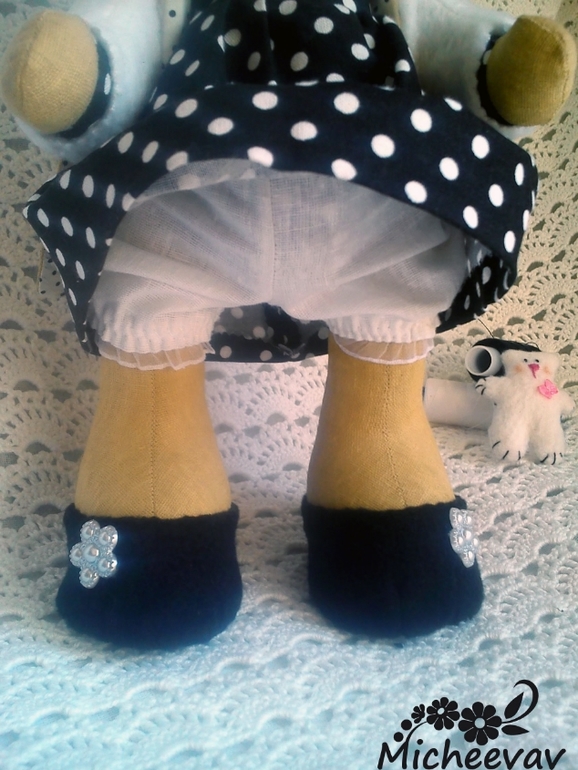 Тильда зайка с мишкой.