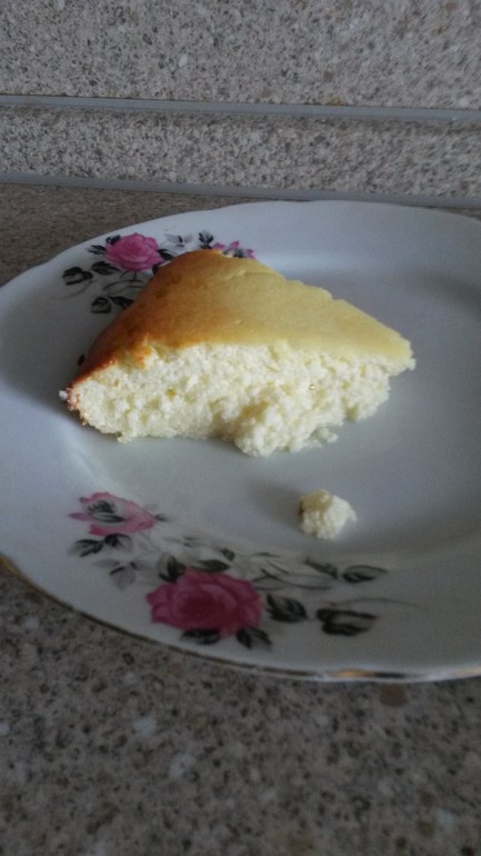 Творожный пудинг.