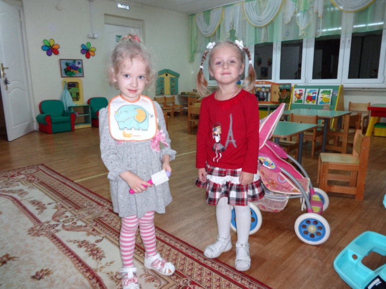 Тасюля в садике.
