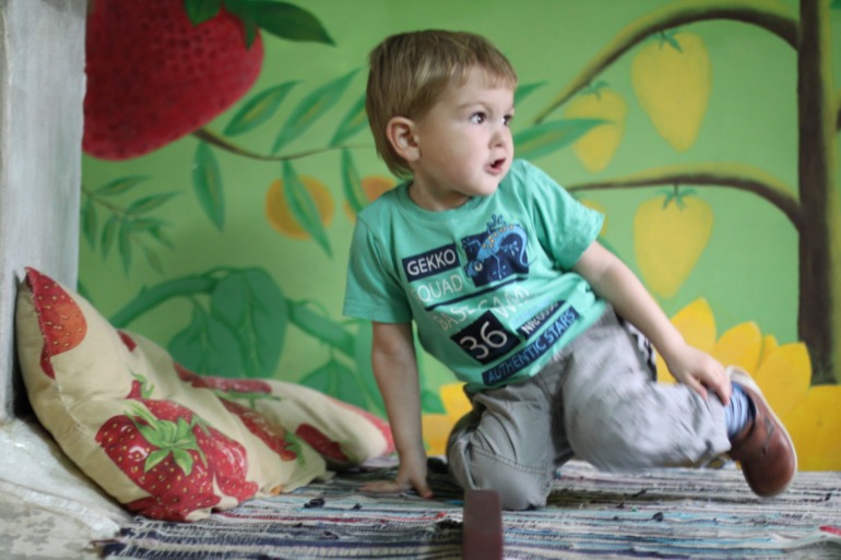 Фёдор в интерактивном театре Таврик