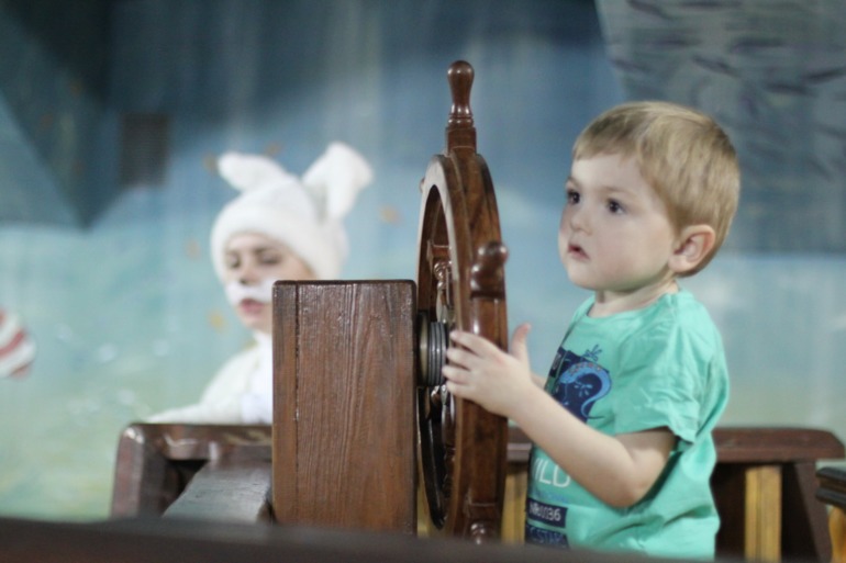 Фёдор в интерактивном театре Таврик