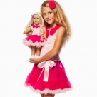 Кукла Mia, кукла похожая на девочку. Одинаковая одежда для девочки и куклы.