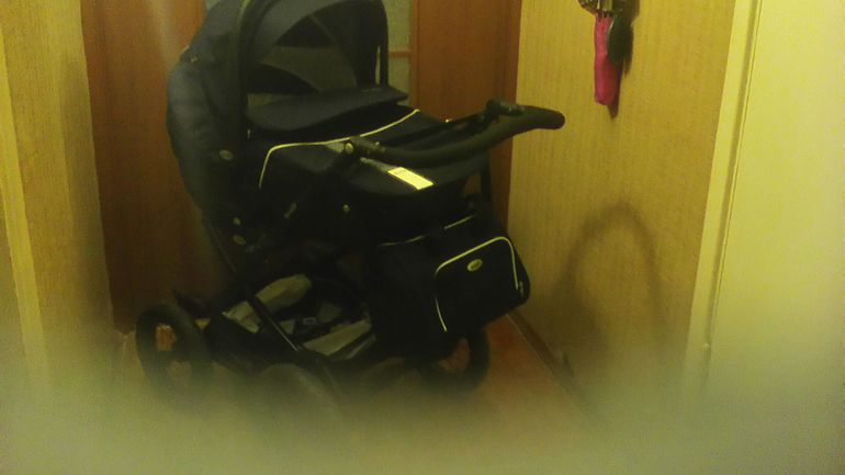 Наш первый транспорт для сынули)