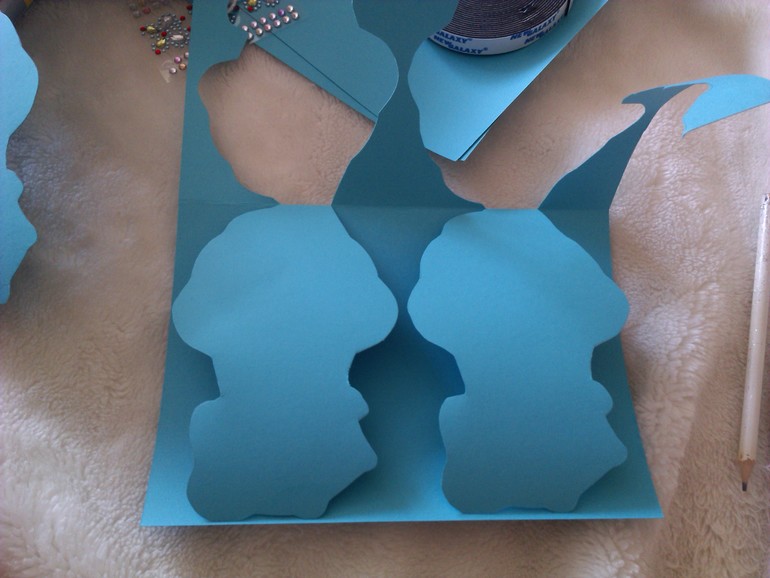 Наши пригласительные на годик готовы! (как и обещала, рассказываю как делала их)