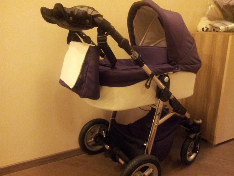Отзыв о новой на рынке коляске Noordline Edel Viva в цвете Blurberry