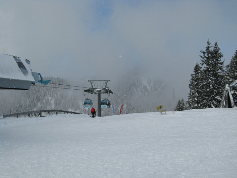 Австрия, Цель Ам Зее-Капрун, январь 2012 г. часть 3