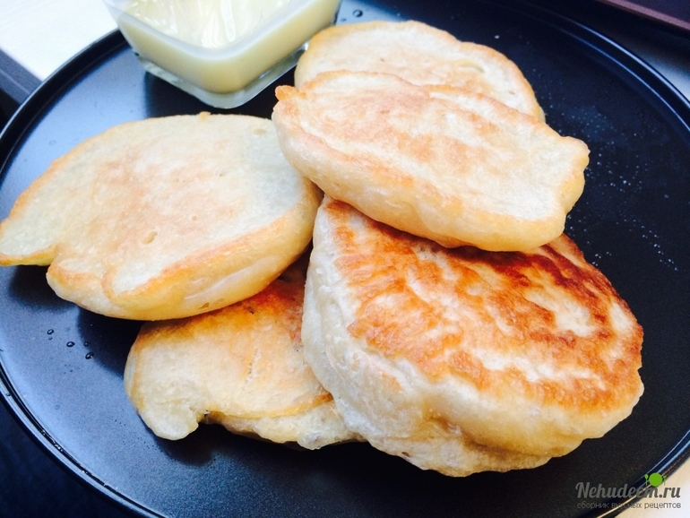 Дрожжевые оладьи