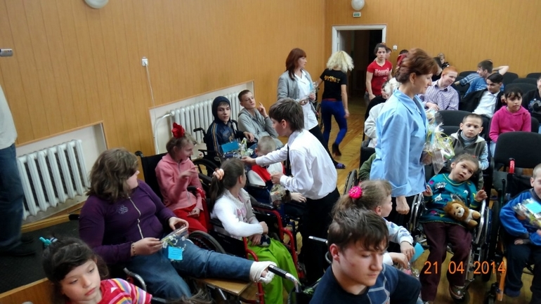 Отчет о благотворительном мероприятии "Христос воскрес! Воистину воскрес!" (много фото)