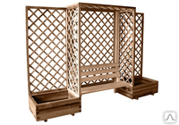 Идеи для перголы с лавкой