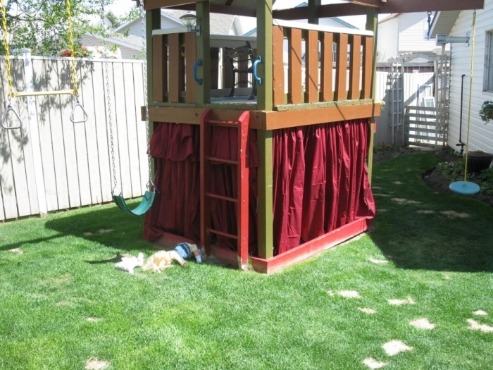 Идеи для детской площадки своими руками