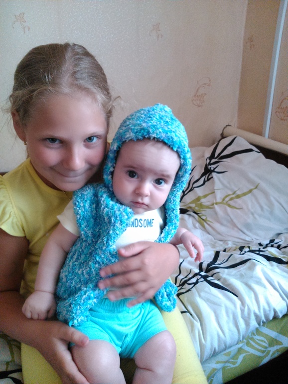 вот такая летняя шубка для малыша