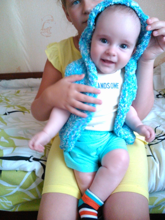 вот такая летняя шубка для малыша