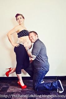 Идеи для фотосессии беременных, часть первая PIN UP мамочки
