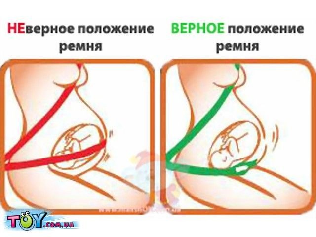 Адаптер ремня безопасности для беременных Clippasafe