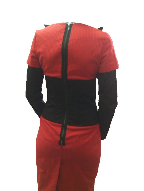 платье креативное!