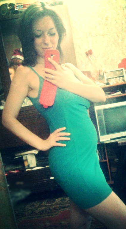 Вот и животик)))