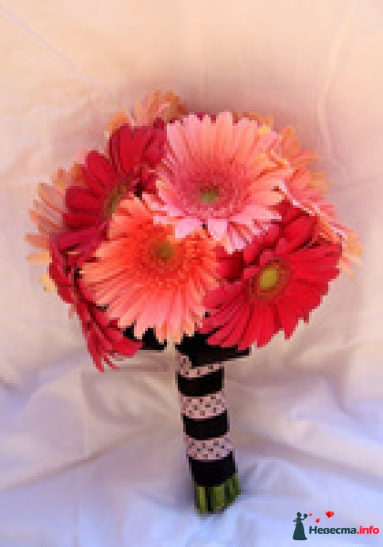 Букет из гербер свадебный