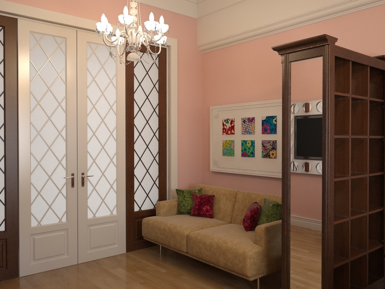 Гостиная в сталинском доме