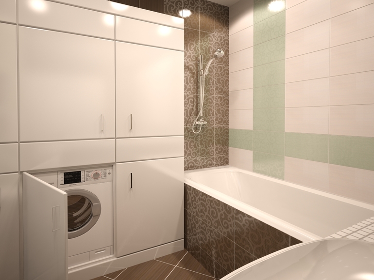 Санузел с ТВ