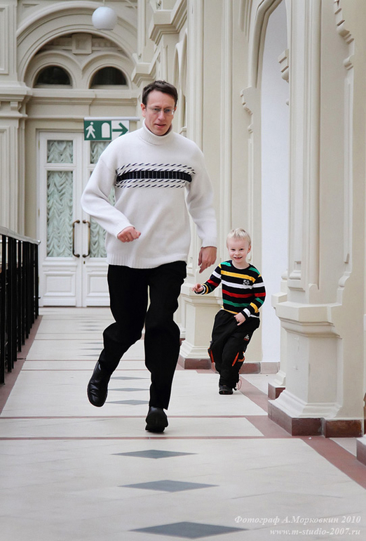 Детская / семейная съемка в ГУМе.