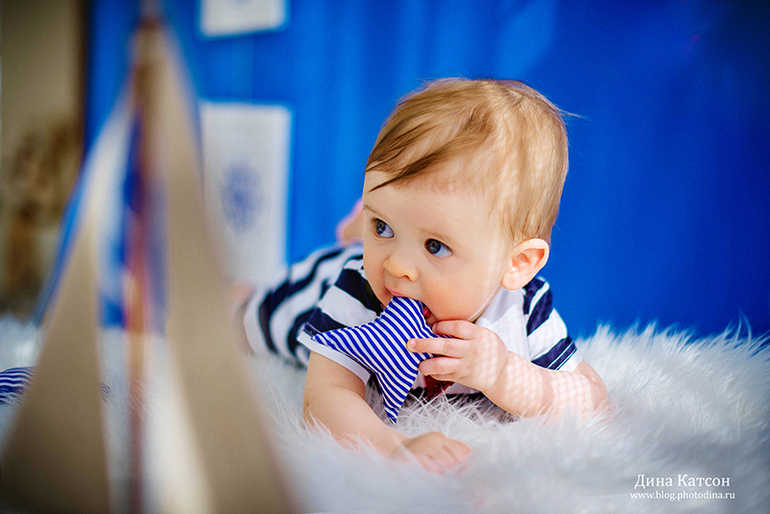Фотосессия для Васильчика с Baby Bloga:)