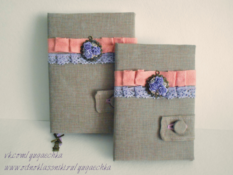 Наборчик: блокнот и обложка для паспорта