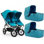 коляска для двойни Bumbleride Indie twin 2в1 или TFK Twinner Twist Duo 2в1