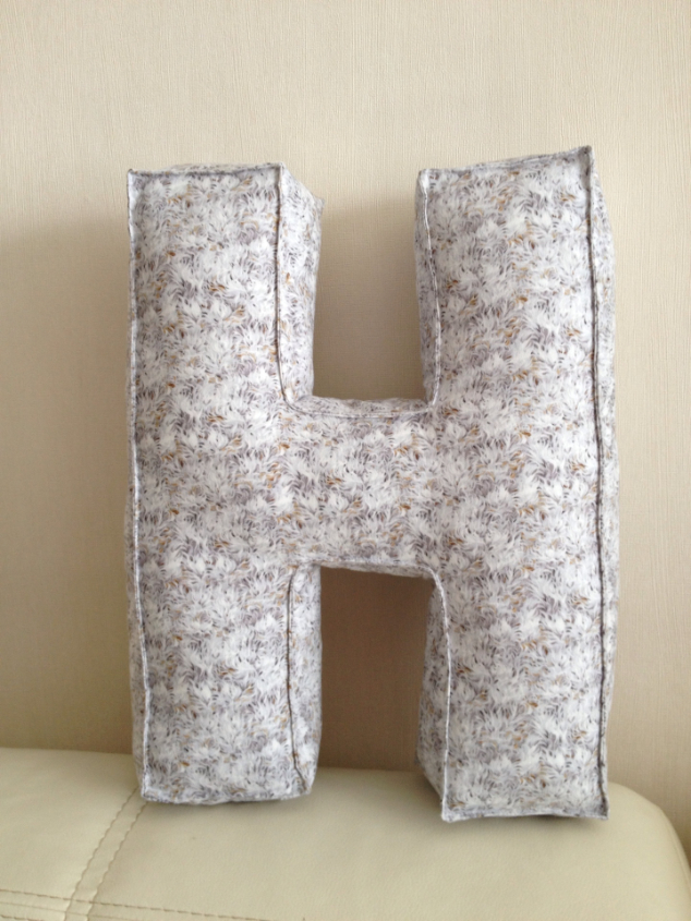 мягкие буквы подушки