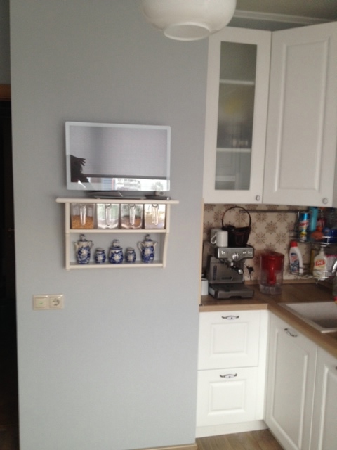 Кухня в двушке П-44 со «Стильными кухнями», МСК-Строй, Леруа-Мерлен