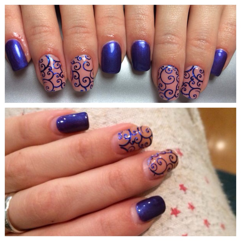 МАНИКЮР С ПОКРЫТИЕМ SHELLAC!!