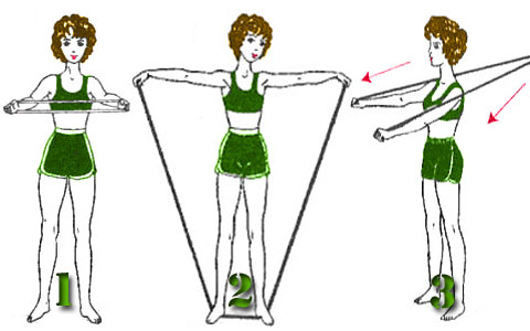 Тренировки с лентой при беременности