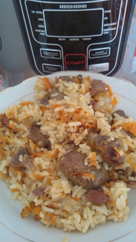 Шикарный плов в мультиварке
