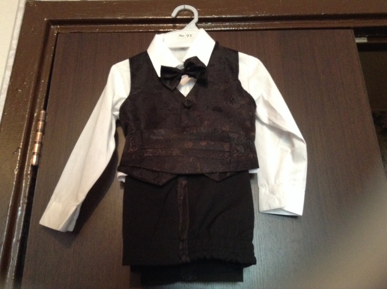 Фрак для Евгения на годовасие!