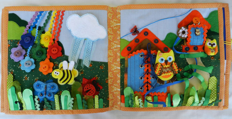 Развивающая книга для Ули