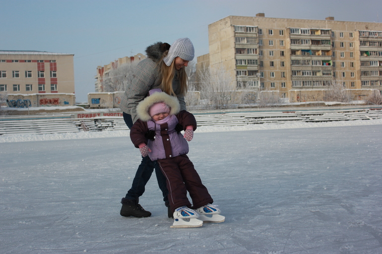 Зимние забавы.