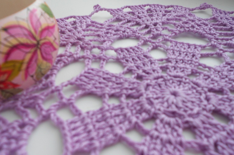 салфеточка лавандовая