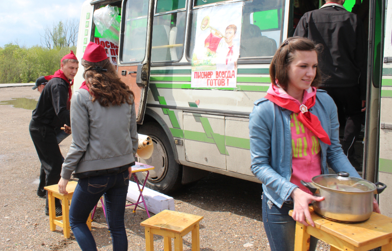 Юбилейный пионерский слет!)