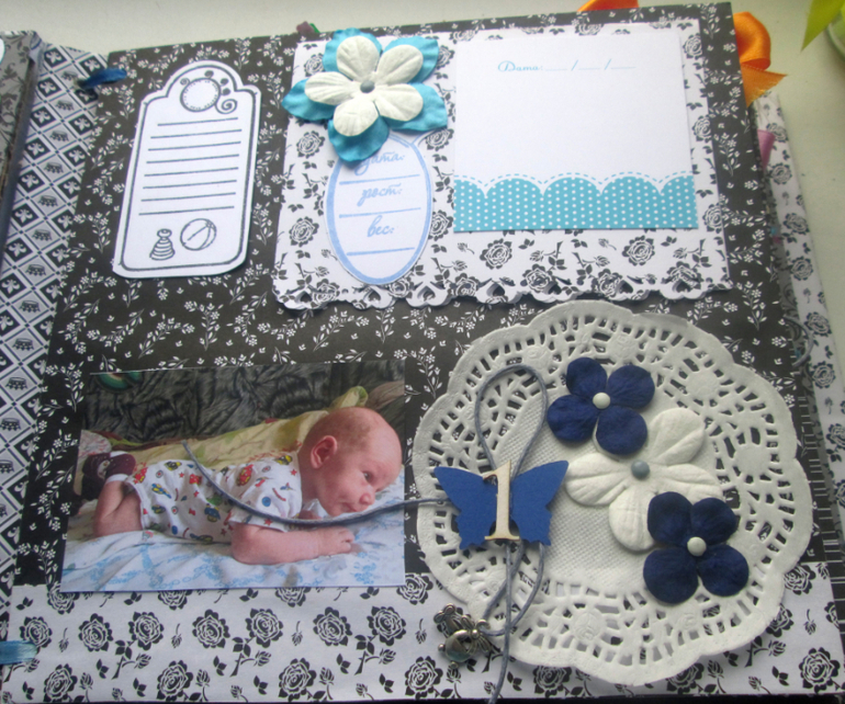 Cкрап альбом для моего племяша)