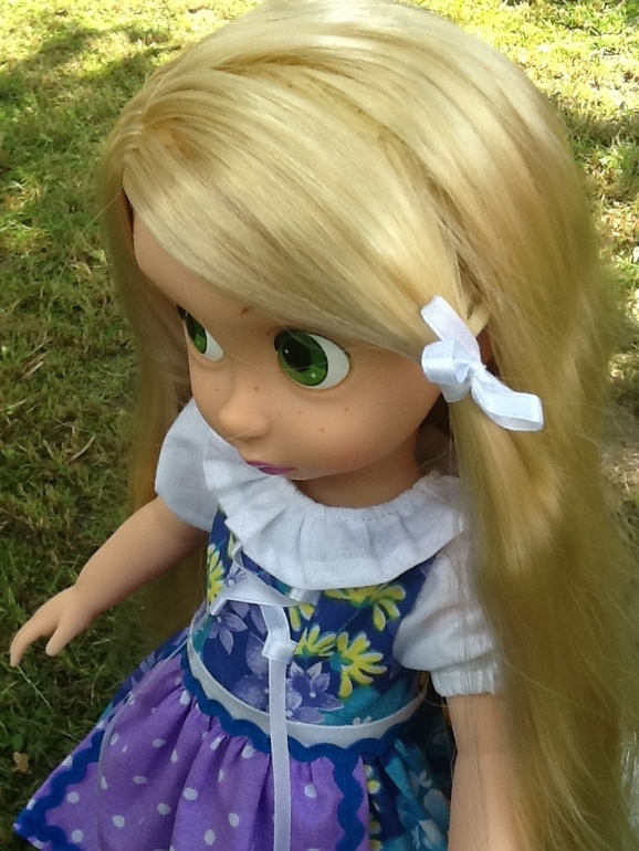 платье для Рапунцель:)